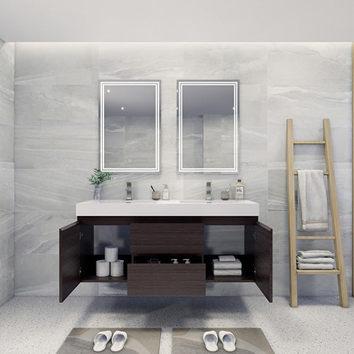 Floating Bathroom Vanities With Tops – ivanees/Wen Lighting