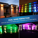LED Outdoor Up & Down Lights With Remote, RGBW, Cylinder, 18WX1, AC100-277V, IP65, ETL CE RoSH Approval, Outdoor Wall Lights Load image into Gallery viewer, LED Outdoor Up & Down Lights With Remote, RGBW, Cylinder, 18WX1, AC100-277V, IP65, ETL CE RoSH Approval, Outdoor Wall Lights