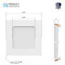 4-ultra-thin-dimmable-recessed-lights Load image into Gallery viewer, 4-ultra-thin-dimmable-recessed-lights