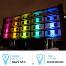 LED Outdoor Up or Down Lights Single Side With Remote, RGBW, Cylinder, 36W, AC100-277V, IP65, ETL CE RoSH Approval, Outdoor Wall Lights Load image into Gallery viewer, LED Outdoor Up or Down Lights Single Side With Remote, RGBW, Cylinder, 36W, AC100-277V, IP65, ETL CE RoSH Approval, Outdoor Wall Lights