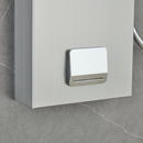 53 in. 6-Jet Stainless Steel Shower Panel System w/ Fixed Rainfall & Waterfall Shower Head, Tub Spout & Handheld, Jet Massage Feature Load image into Gallery viewer, 53 in. 6-Jet Stainless Steel Shower Panel System w/ Fixed Rainfall & Waterfall Shower Head, Tub Spout & Handheld, Jet Massage Feature