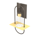 Smyth Indoor Wall Sconce, E26 Socket 1X60W, Clear Glass, Bronze,  22 1/4" H x 12 1/2" W, Extends 7 1/2" from the wall Load image into Gallery viewer, Smyth Indoor Wall Sconce, E26 Socket 1X60W, Clear Glass, Bronze,  22 1/4" H x 12 1/2" W, Extends 7 1/2" from the wall