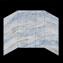 60" x 76" Frameless Shower Door - Acrylic Shower Pan with Linear Drain - Shower Kit with 5pc Shower Wall System Load image into Gallery viewer, 60" x 76" Frameless Shower Door - Acrylic Shower Pan with Linear Drain - Shower Kit with 5pc Shower Wall System
