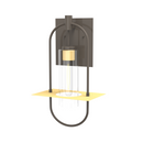 Smyth Indoor Wall Sconce, E26 Socket 1X60W, Clear Glass, Bronze,  22 1/4" H x 12 1/2" W, Extends 7 1/2" from the wall Load image into Gallery viewer, Smyth Indoor Wall Sconce, E26 Socket 1X60W, Clear Glass, Bronze,  22 1/4" H x 12 1/2" W, Extends 7 1/2" from the wall