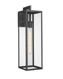 1-Light, Outdoor Wall Light, E26 Socket 1X60W, Matte Black, 25 1-Light, Outdoor Wall Light, E26 Socket 1X60W, Matte Black, 25