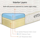 Emma 6" Memory Foam Mattress with 10 Years Warranty Load image into Gallery viewer, Emma 6" Memory Foam Mattress with 10 Years Warranty