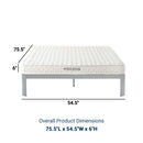 Emma 6" Memory Foam Mattress with 10 Years Warranty Load image into Gallery viewer, Emma 6" Memory Foam Mattress with 10 Years Warranty