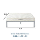 Emma 6" Memory Foam Mattress with 10 Years Warranty Load image into Gallery viewer, Emma 6" Memory Foam Mattress with 10 Years Warranty