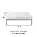 Emma 6" Memory Foam Mattress with 10 Years Warranty Load image into Gallery viewer, Emma 6" Memory Foam Mattress with 10 Years Warranty
