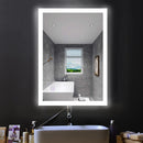 24 in. x 36 in. LED Lighted Bathroom Vanity Mirror, On/Off Touch Switch & CCT Changeable With Remembrance, Anti-Fog Mirror, Wall Mounted Makeup Vanity Mirror, Window Style Load image into Gallery viewer, 24 in. x 36 in. LED Lighted Bathroom Vanity Mirror, On/Off Touch Switch & CCT Changeable With Remembrance, Anti-Fog Mirror, Wall Mounted Makeup Vanity Mirror, Window Style