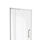 Ivanees 36 In. W X 76 In. H Framed Pivot Glass Shower Door With Soft- Closing Clear Tempered Glass Load image into Gallery viewer, Ivanees 36 In. W X 76 In. H Framed Pivot Glass Shower Door With Soft- Closing Clear Tempered Glass