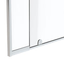 Ivanees 36 In. W X 76 In. H Framed Pivot Glass Shower Door With Soft- Closing Clear Tempered Glass Load image into Gallery viewer, Ivanees 36 In. W X 76 In. H Framed Pivot Glass Shower Door With Soft- Closing Clear Tempered Glass