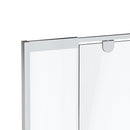 Ivanees 36 In. W X 76 In. H Framed Pivot Glass Shower Door With Soft- Closing Clear Tempered Glass Load image into Gallery viewer, Ivanees 36 In. W X 76 In. H Framed Pivot Glass Shower Door With Soft- Closing Clear Tempered Glass
