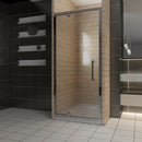 Ivanees 36 In. W X 76 In. H Framed Pivot Glass Shower Door With Soft- Closing Clear Tempered Glass Load image into Gallery viewer, Ivanees 36 In. W X 76 In. H Framed Pivot Glass Shower Door With Soft- Closing Clear Tempered Glass