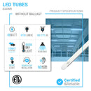 t8-8ft-40w-2row-r17-tube-light-6720-lumens-6500k-clear Load image into Gallery viewer, t8-8ft-40w-2row-r17-tube-light-6720-lumens-6500k-clear