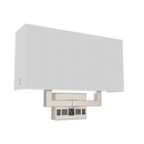 2-Light, Wall Sconce for Bedroom with 2 Switch, 2 USB & 1 Outlet, White Fabric / Acrylic Shade, Wall Mounted Lamps for Hotel, Corridor and Restaurant Load image into Gallery viewer, 2-Light, Wall Sconce for Bedroom with 2 Switch, 2 USB & 1 Outlet, White Fabric / Acrylic Shade, Wall Mounted Lamps for Hotel, Corridor and Restaurant