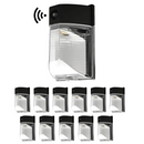 Dusk to Dawn - LED Wall Pack, 13W/18W/26W Wattage Adjustable, 3000K/4000K/5700K CCT Changeable, Outdoor Security Light Load image into Gallery viewer, Dusk to Dawn - LED Wall Pack, 13W/18W/26W Wattage Adjustable, 3000K/4000K/5700K CCT Changeable, Outdoor Security Light