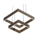 2-lights-square-chandelier-lighting-141w-3000k-brown-hanging-chandelier-lights Load image into Gallery viewer, 2-lights-square-chandelier-lighting-141w-3000k-brown-hanging-chandelier-lights