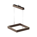 1-light-square-chandelier-lighting-70w-3000k-brown-pendant-lighting Load image into Gallery viewer, 1-light-square-chandelier-lighting-70w-3000k-brown-pendant-lighting