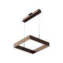 1-light-square-chandelier-lighting-70w-3000k-brown-pendant-lighting Load image into Gallery viewer, 1-light-square-chandelier-lighting-70w-3000k-brown-pendant-lighting
