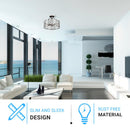 3-lights-matte-black-semi-flush-mount-ceiling-light Load image into Gallery viewer, 3-lights-matte-black-semi-flush-mount-ceiling-light