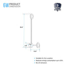 integrated-led-wall-sconces-lights-6w-head-3000k-black-wall-sconces-lighting Load image into Gallery viewer, integrated-led-wall-sconces-lights-6w-head-3000k-black-wall-sconces-lighting