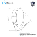 modern-led-wall-sconce-10w-3000k-483lm Load image into Gallery viewer, modern-led-wall-sconce-10w-3000k-483lm