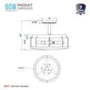 2-light-matte-black-semi-flush-mount-lighting Load image into Gallery viewer, 2-light-matte-black-semi-flush-mount-lighting