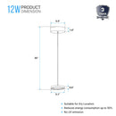 12w-3000k-led-round-pendant-mount-direct-down-light Load image into Gallery viewer, 12w-3000k-led-round-pendant-mount-direct-down-light
