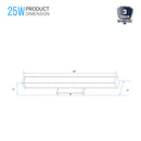 rectangle-shape-vanity-light-bar-led-fixture Load image into Gallery viewer, rectangle-shape-vanity-light-bar-led-fixture
