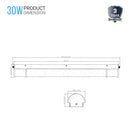 dimmable-led-half-cylinder-vanity-light-fixture Load image into Gallery viewer, dimmable-led-half-cylinder-vanity-light-fixture