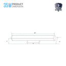 rectangle-shape-vanity-light-bar-led-fixture Load image into Gallery viewer, rectangle-shape-vanity-light-bar-led-fixture