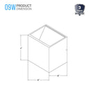 1-light-square-wall-sconce-9w Load image into Gallery viewer, 1-light-square-wall-sconce-9w