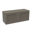 Elegant Smoky Grey - 24" Deep Wall Cabinet | 36"W x 15"H x 24"D Load image into Gallery viewer, Elegant Smoky Grey - 24" Deep Wall Cabinet | 36"W x 15"H x 24"D