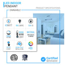 led-kitchen-island-light-chandelier-43w-3000k Load image into Gallery viewer, led-kitchen-island-light-chandelier-43w-3000k