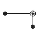 integrated-led-wall-sconces-lights-6w-head-3000k-black-wall-sconces-lighting Load image into Gallery viewer, integrated-led-wall-sconces-lights-6w-head-3000k-black-wall-sconces-lighting