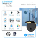 wall-sconce-14w-3000k-558lm Load image into Gallery viewer, wall-sconce-14w-3000k-558lm