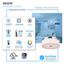 15-drum-shape-led-flush-mount-light-25w-4000k Load image into Gallery viewer, 15-drum-shape-led-flush-mount-light-25w-4000k