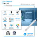 dimmable-led-half-cylinder-vanity-light-fixture Load image into Gallery viewer, dimmable-led-half-cylinder-vanity-light-fixture