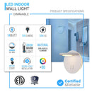 wall-sconce-14w-3000k-558lm Load image into Gallery viewer, wall-sconce-14w-3000k-558lm