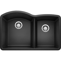 32 inch Double Bowl Undermount Kitchen Sink - 60/40 32 inch Double Bowl Undermount Kitchen Sink - 60/40