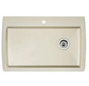 Blanco Diamond Single 9.5 Inch Depth Super Single Bowl Undermount Kitchen Sink Load image into Gallery viewer, Blanco Diamond Single 9.5 Inch Depth Super Single Bowl Undermount Kitchen Sink