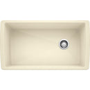 33-1/2 inch Single Bowl Kitchen Sink - Undermount Kitchen Sink Load image into Gallery viewer, 33-1/2 inch Single Bowl Kitchen Sink - Undermount Kitchen Sink