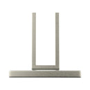 Decorative 61" Floor Lamps, Brushed Nickel & Straight rectangular pure white linen shade, With 1PCS ON-OFF Switch on the lamp holder Load image into Gallery viewer, Decorative 61" Floor Lamps, Brushed Nickel & Straight rectangular pure white linen shade, With 1PCS ON-OFF Switch on the lamp holder