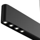 integrated-led-linear-chandelier-light-9w-3000k-black-chandelier-lights Load image into Gallery viewer, integrated-led-linear-chandelier-light-9w-3000k-black-chandelier-lights