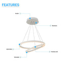 2-ring-modern-round-chandelier-60w-3000k-chandelier-lights Load image into Gallery viewer, 2-ring-modern-round-chandelier-60w-3000k-chandelier-lights