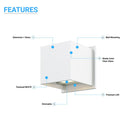 1-light-square-wall-sconce-9w Load image into Gallery viewer, 1-light-square-wall-sconce-9w