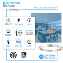 modern-round-chandeliers-49w-3000k-2450lm-aluminium-body-finish Load image into Gallery viewer, modern-round-chandeliers-49w-3000k-2450lm-aluminium-body-finish