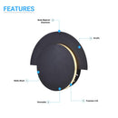 modern-led-wall-sconce-10w-3000k-483lm Load image into Gallery viewer, modern-led-wall-sconce-10w-3000k-483lm