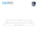 rectangle-shape-vanity-light-bar-led-fixture Load image into Gallery viewer, rectangle-shape-vanity-light-bar-led-fixture